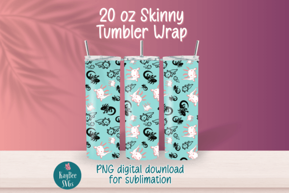 Axolotl Tumbler Wrap PNG for Sublimation: A Practical Guide to Custom Drinkware