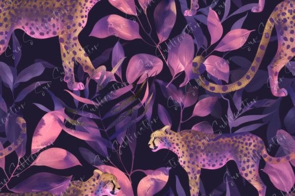 Elegant Wildlife Pattern for Creative Projects