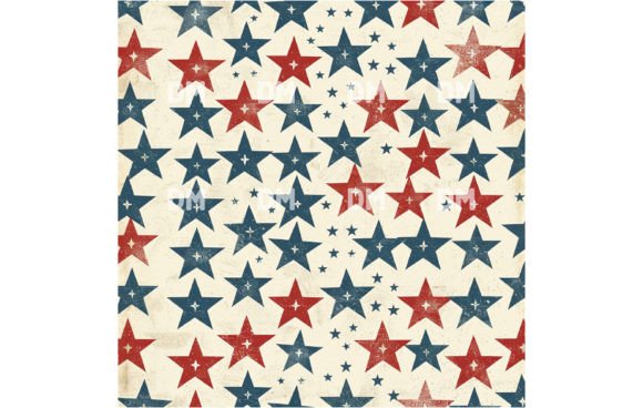 Seamless 4th July Digital Paper Pack 85: A Versatile Resource for Patriotic Design