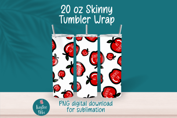 Teacher Appreciation Tumbler Wrap 20oz
