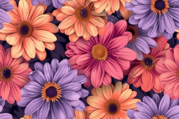 Transforming Digital Workflows with the Vibrant Floral Bloom Seamless Pattern